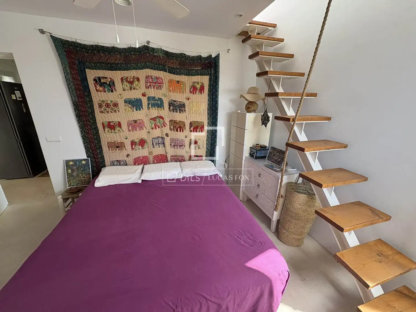 Schlafzimmer von Wohnung zur Miete in Cala Vedella - Cala Tarida  