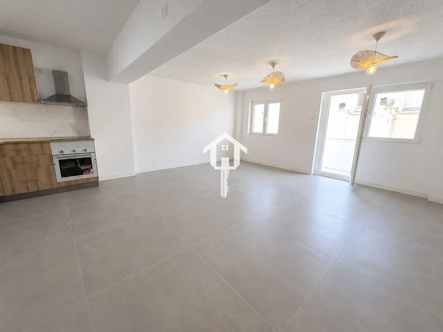 Sala de estar de Piso en venta en Alicante / Alacant con Balcón