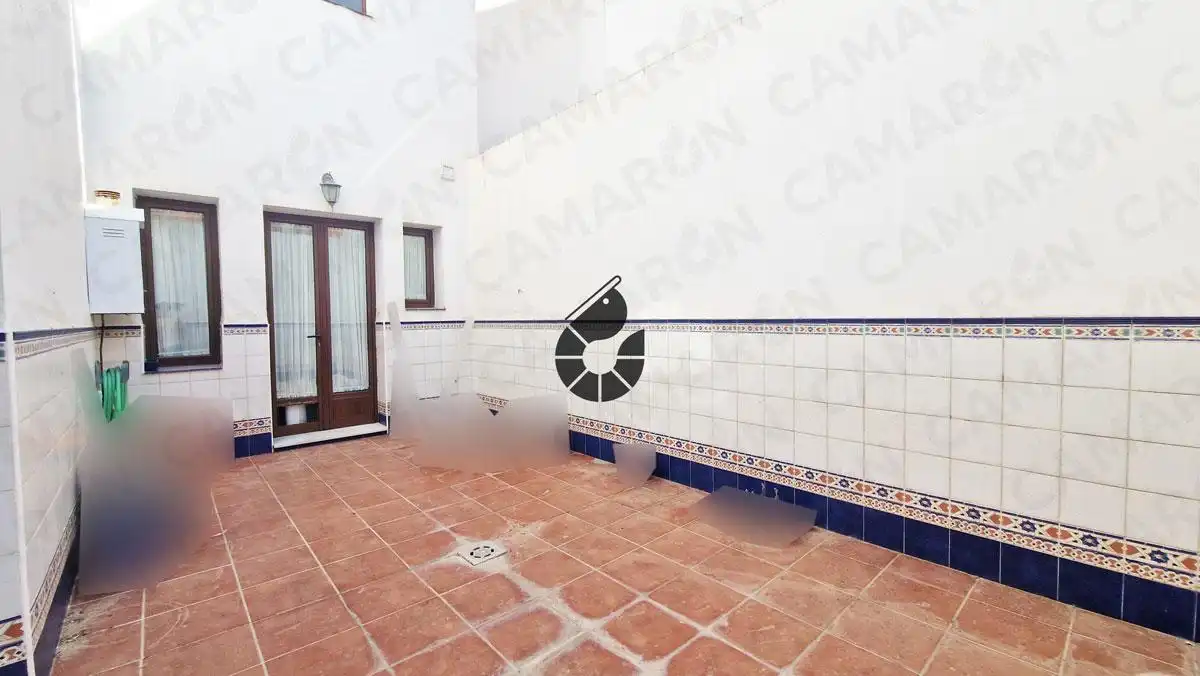 Jardí de Casa adosada en venda en Coria del Río amb Terrassa i Traster