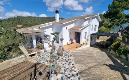 Exterior view of House or chalet for sale in Santa Susanna  with Air Conditioner, Heating and Private garden