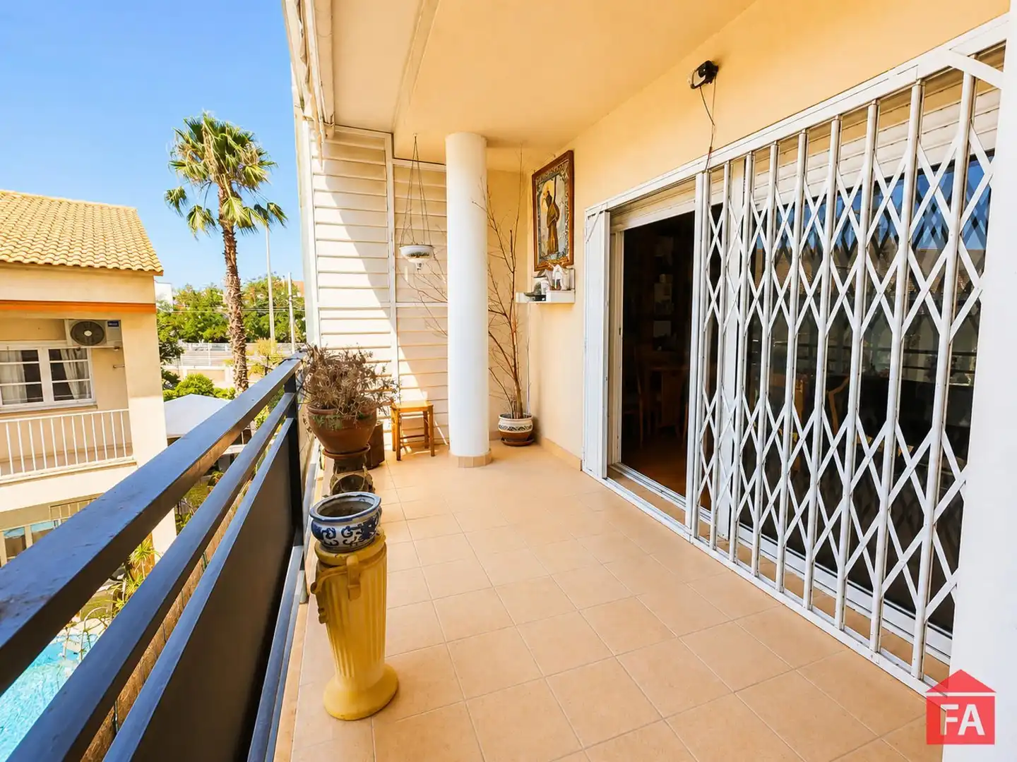 Terrasse von Wohnung zum Verkauf in El Vendrell mit Klimaanlage, Heizung und Terrasse