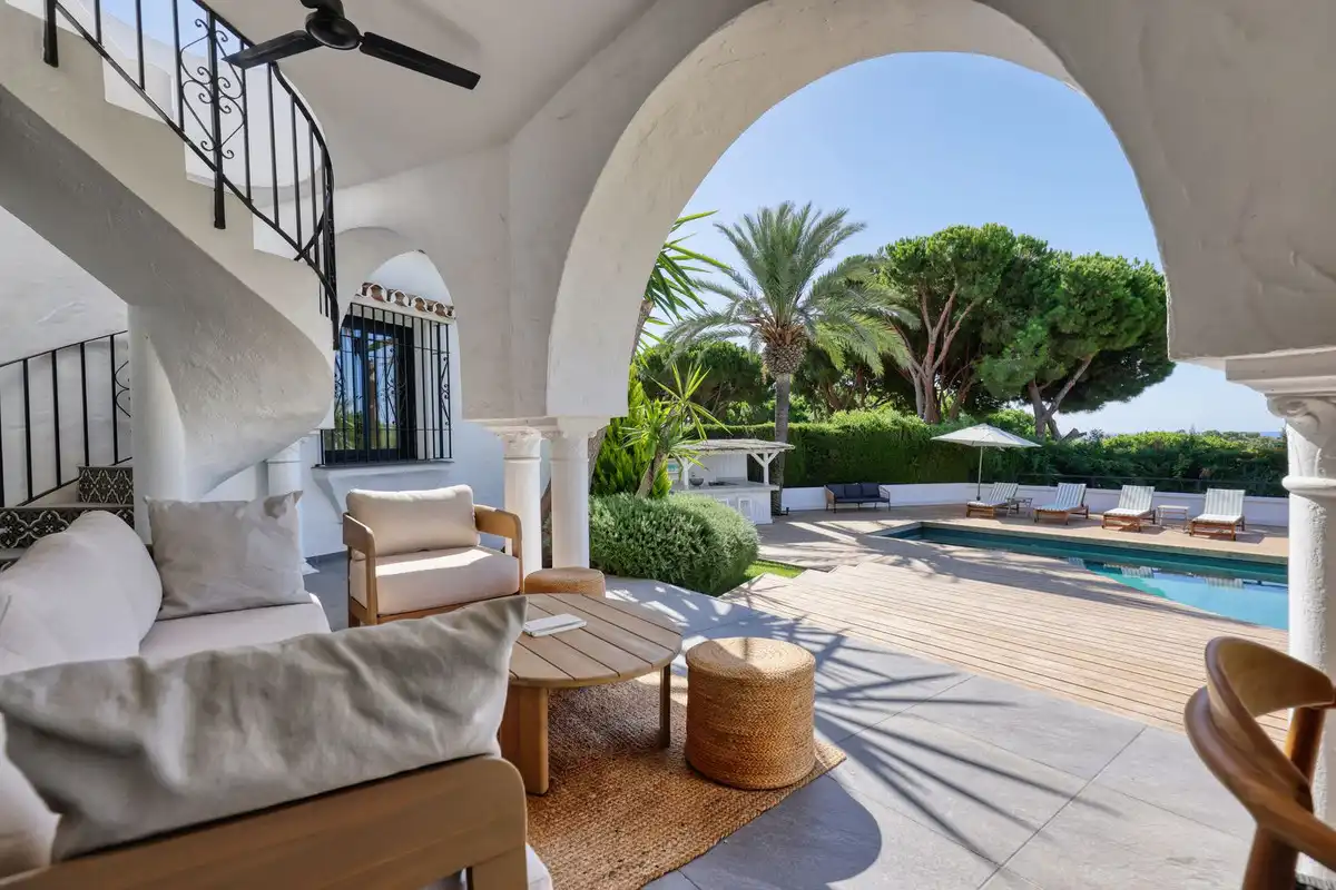 Terrassa de Casa o xalet en venda en Marbella Centro