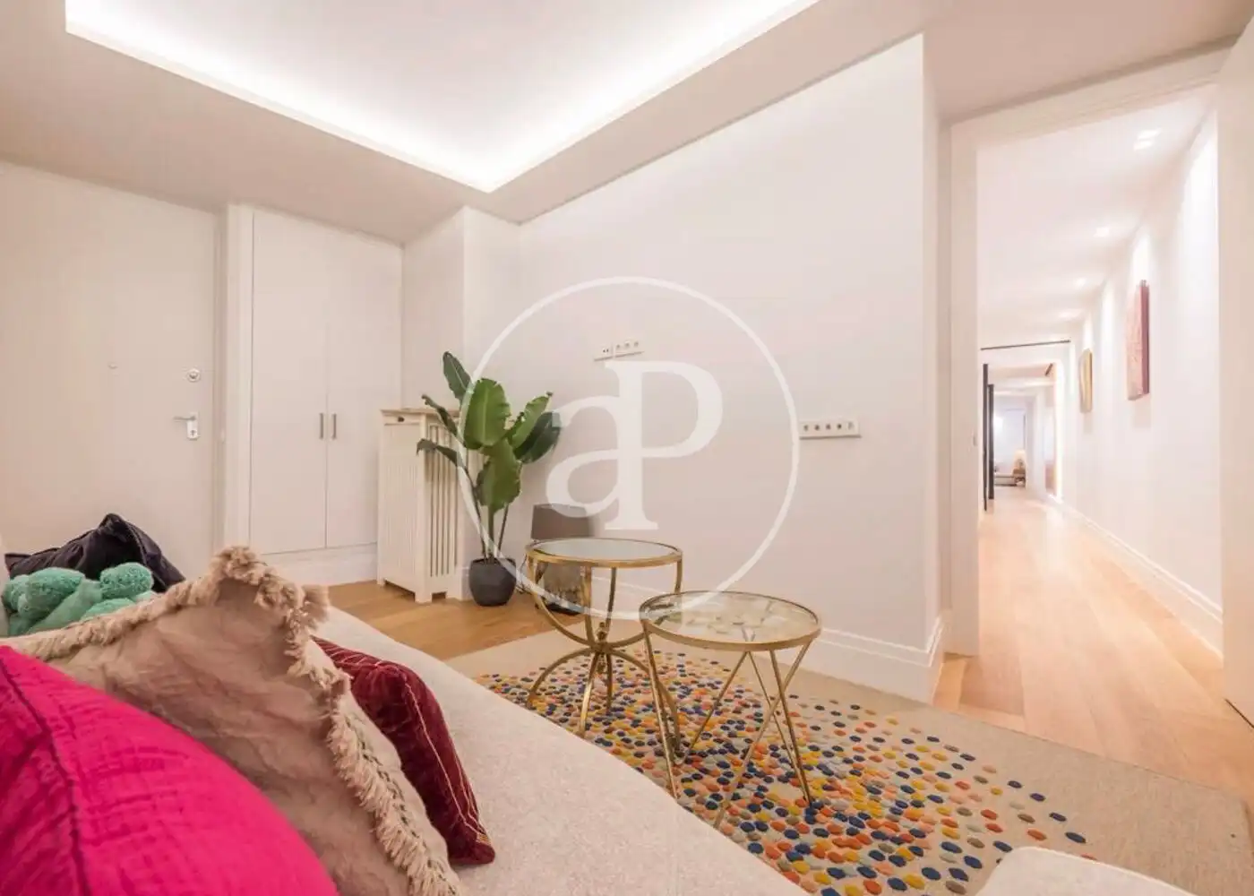Sala de estar de Piso en venta en Madrid con Aire acondicionado, Calefacción y Amueblado