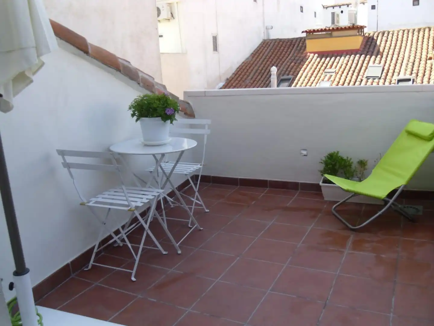 Terraza de Ático de alquiler en Madrid con Aire acondicionado, Calefacción y Terraza