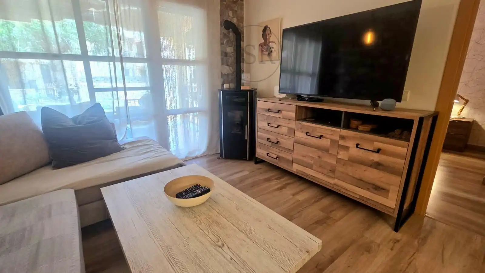 Living room of Apartments for sale in Vera  with Air Conditioner, Heating and Private garden