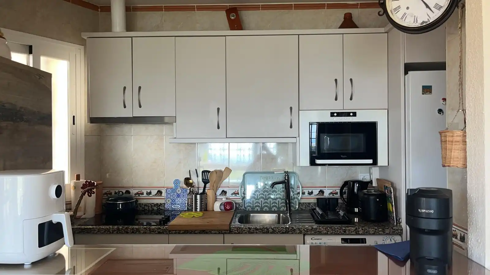 Küche von Wohnung zur Miete in Benalmádena mit Klimaanlage, Heizung und Möbliert