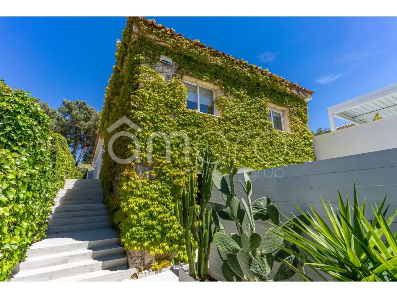 Exterior view of Houses for sale in Sant Pere de Ribes  with Air Conditioner, Private garden and Terrace