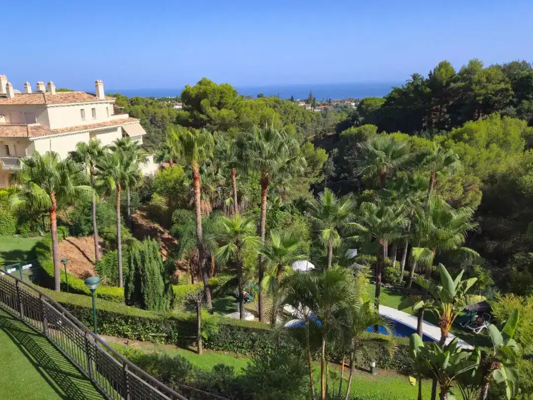 Jardín de Apartamento en venta en Marbella con Aire acondicionado, Piscina y Balcón