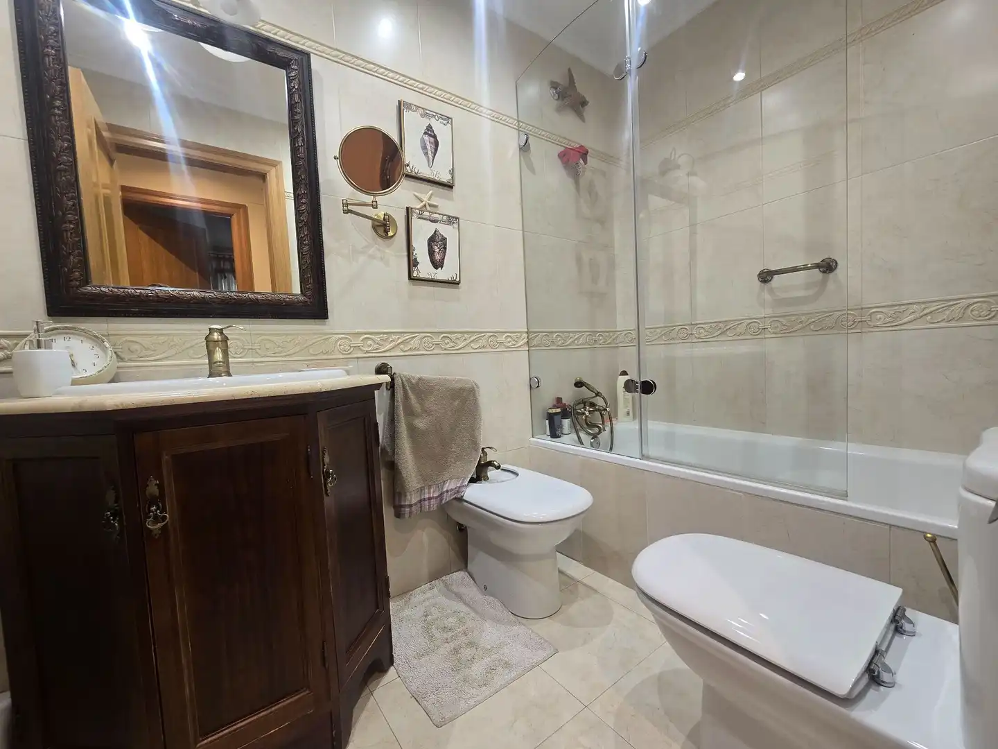 Bany de Apartament en venda en Villamediana de Iregua amb Calefacció, Jardí privat i Terrassa