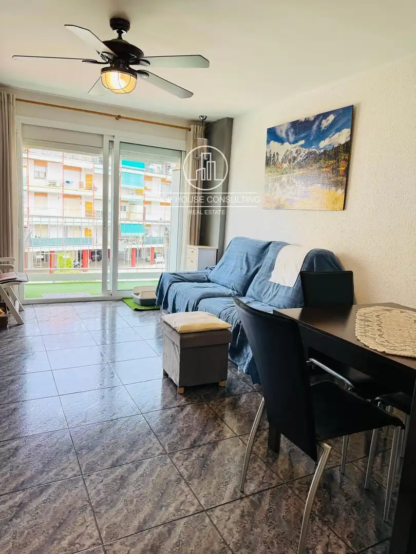 Wohnzimmer von Wohnung zum Verkauf in Sant Andreu de Llavaneres mit Heizung, Terrasse und Schwimmbad