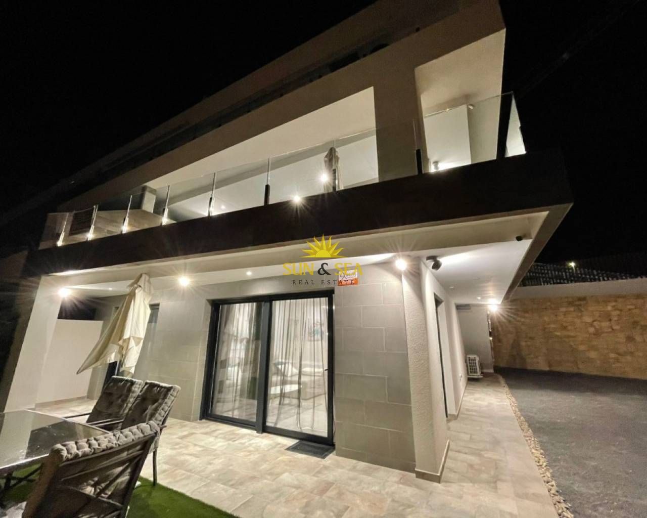 Terrace of Planta baja to rent in Finestrat  with Air Conditioner, Heating and Private garden