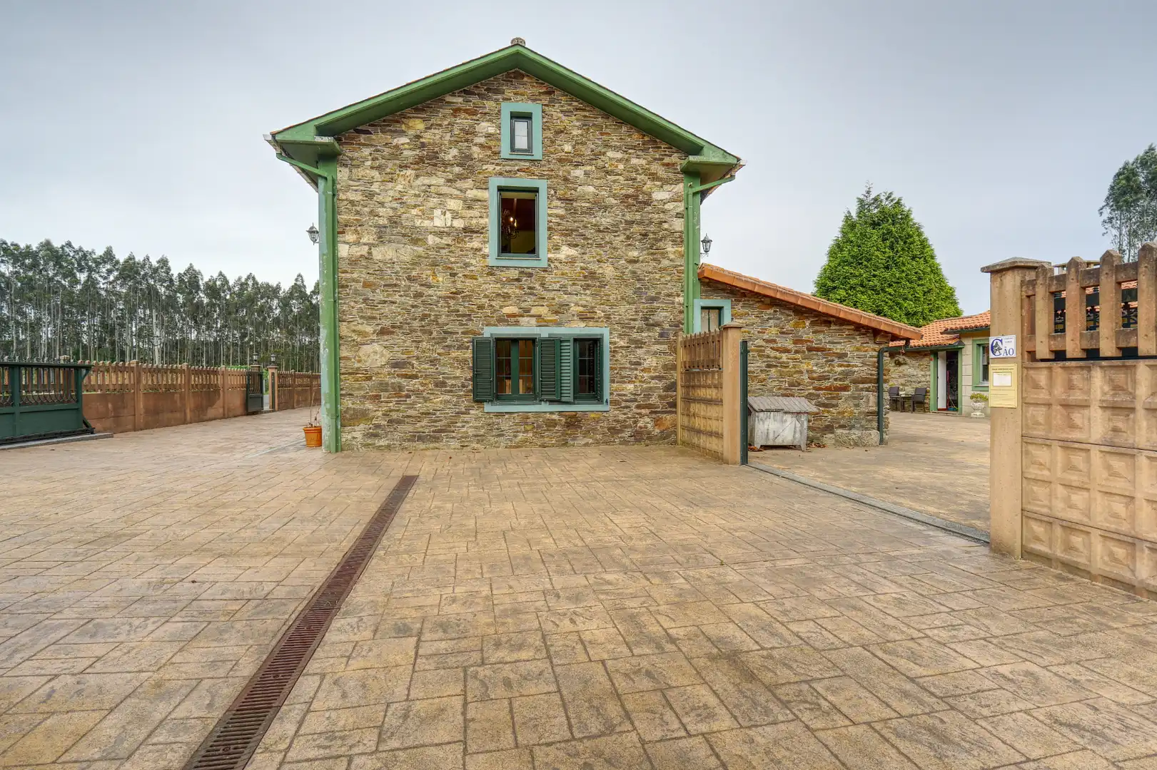 Vista exterior de Finca rústica en venta en Valdoviño con Calefacción, Jardín privado y Parquet