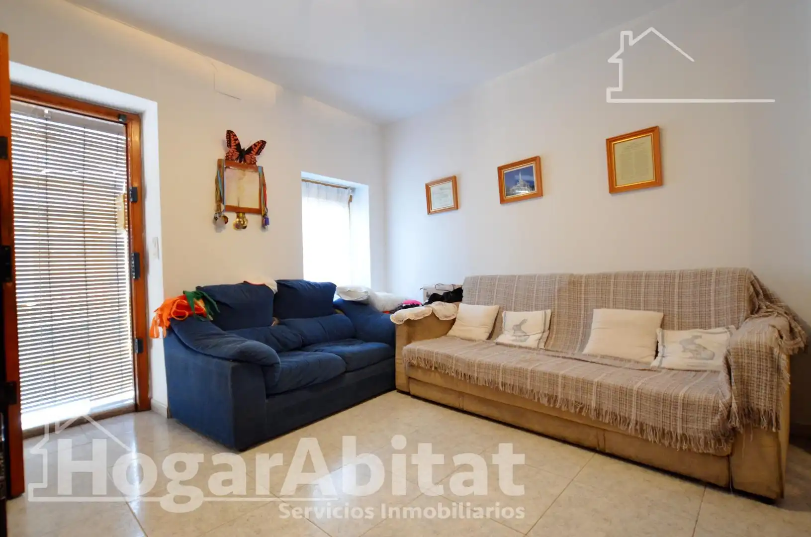Wohnzimmer von Haus oder Chalet zum Verkauf in Oliva mit Terrasse, Abstellraum und Möbliert