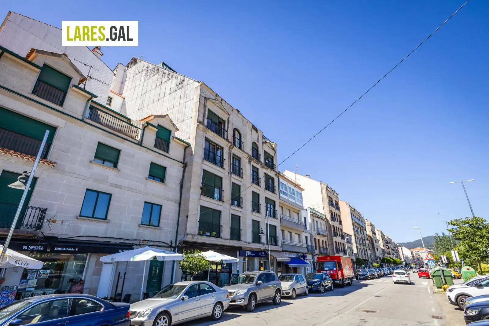 Vista exterior de Apartamento en venta en Moaña con Calefacción, Trastero y Amueblado