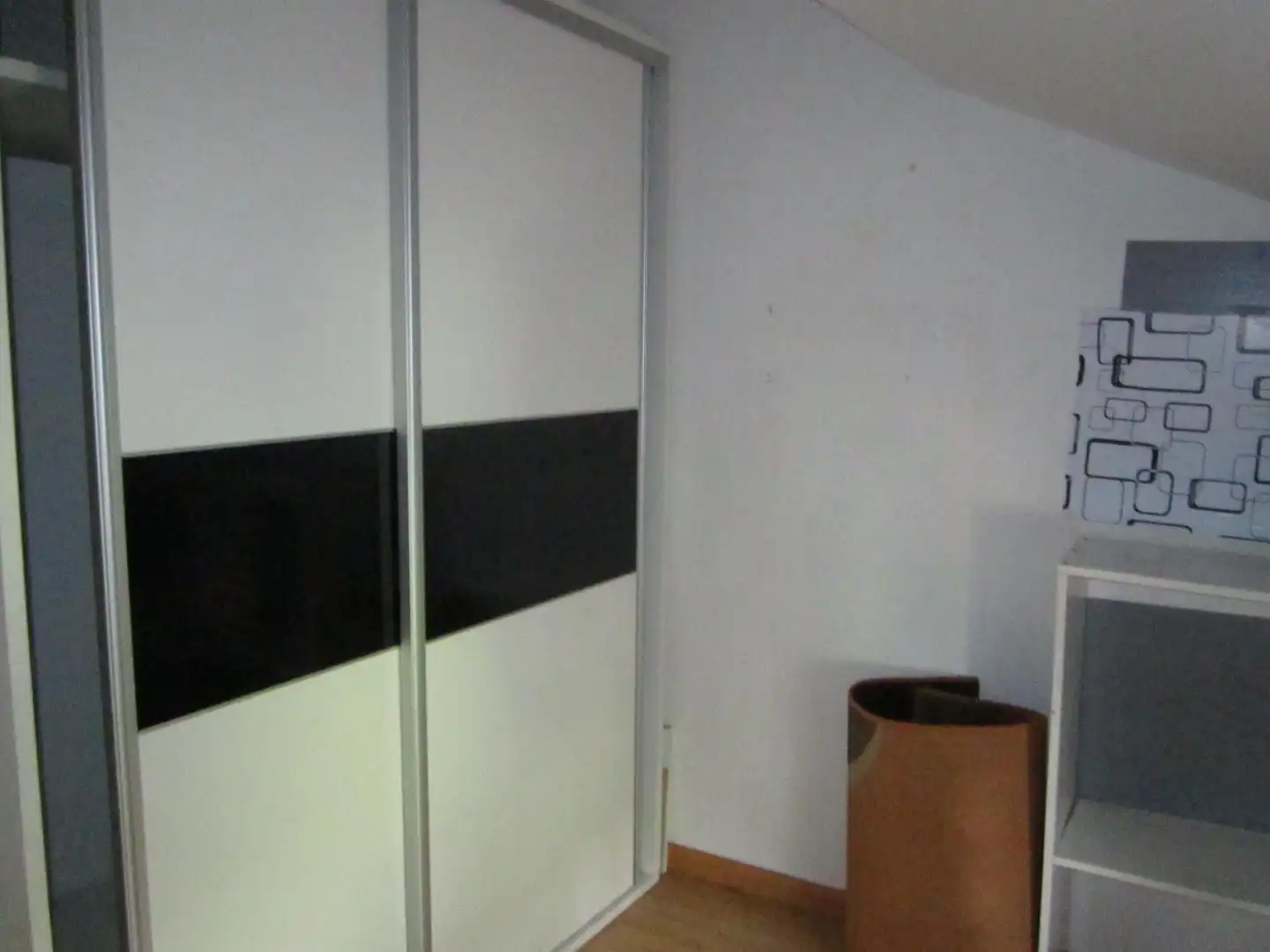 Bedroom of Flat for rent in Ferrol  with Heating, Furnished and Washing machine