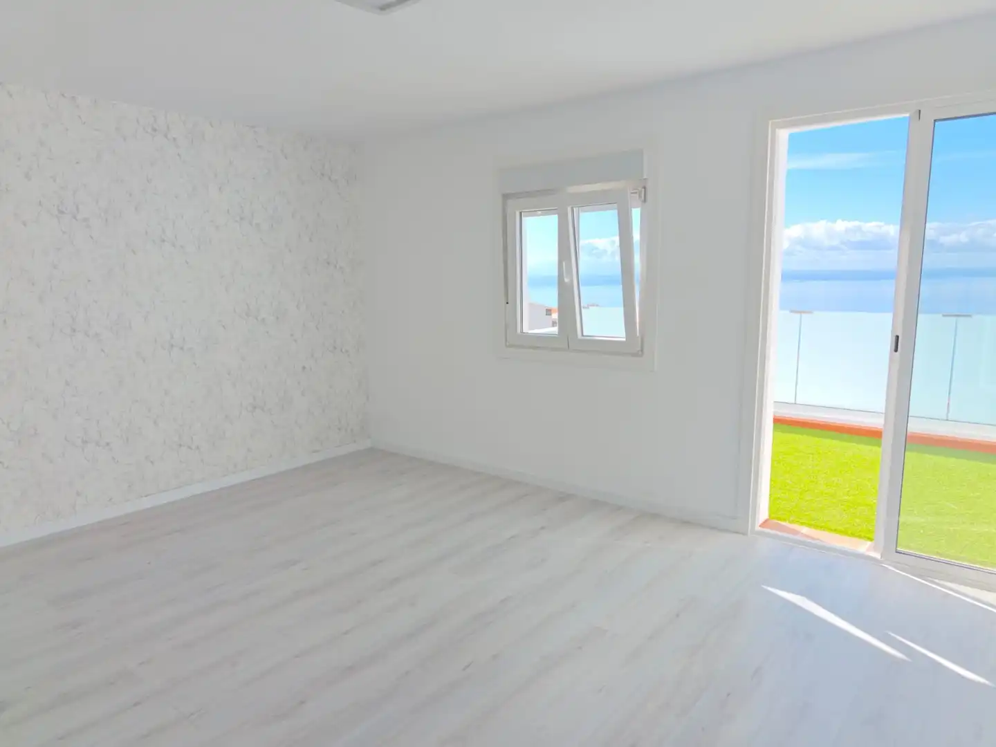 Schlafzimmer von Wohnung zum Verkauf in El Rosario mit Parkett, Terrasse und Ofen