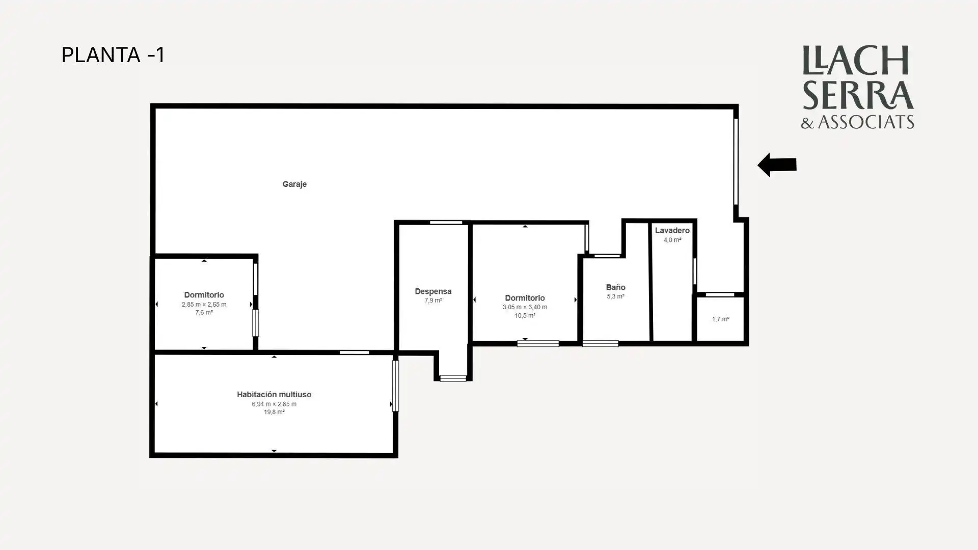 Appartement avec terrasse à vendre à Ronda Sant Miquel de Segur, imagen 57