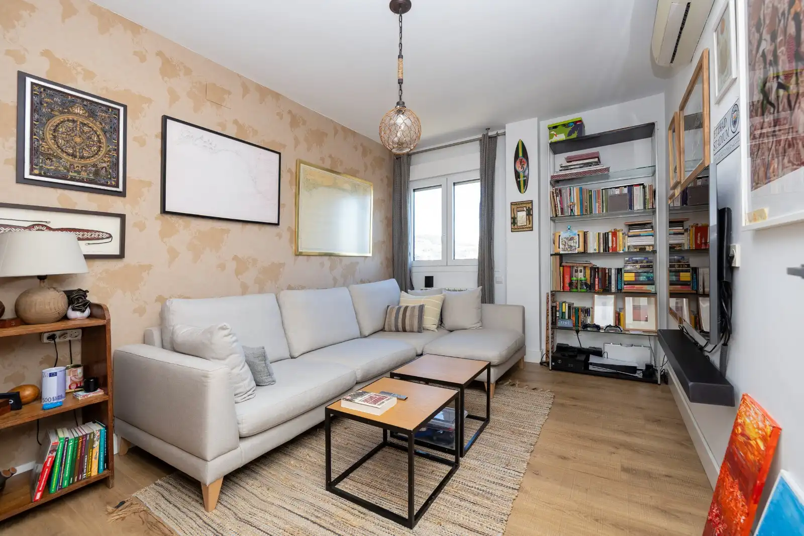 Sala de estar de Ático en venta en Granada con Aire acondicionado, Calefacción y Terraza