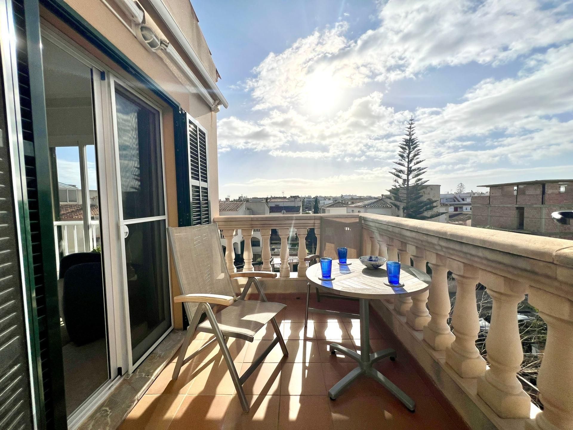 Terrace of Flat for sale in Ses Salines  with Terrace and Storage room