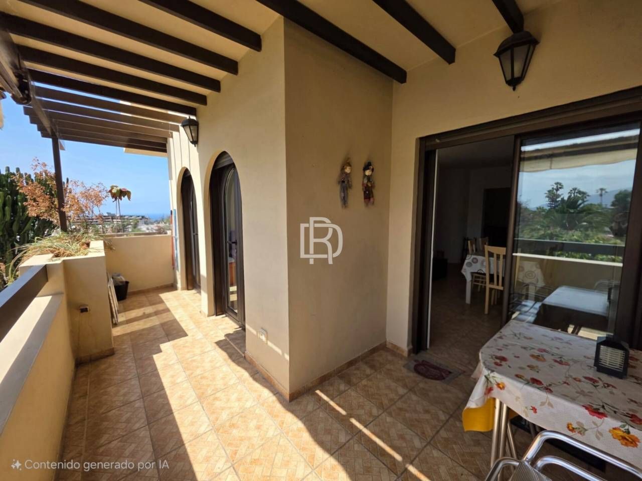 Terrace of Flat to rent in Puerto de la Cruz  with Terrace, Furnished and Balcony