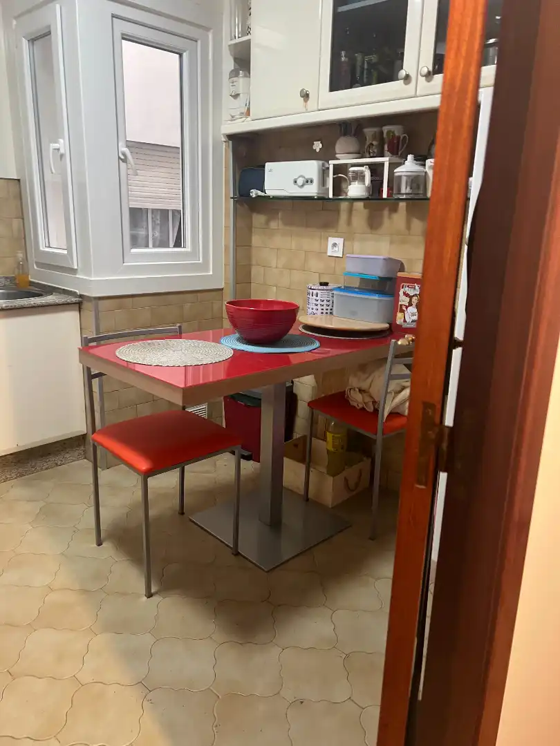 Kitchen of Apartments for sale in Baiona  with Heating, Furnished and Washing machine