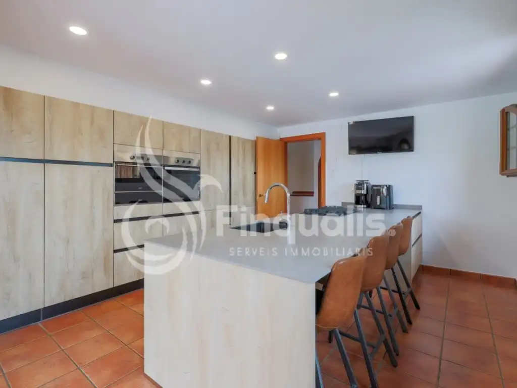 Cocina de Casa o chalet en venta en Santa Eulàlia de Ronçana con Aire acondicionado