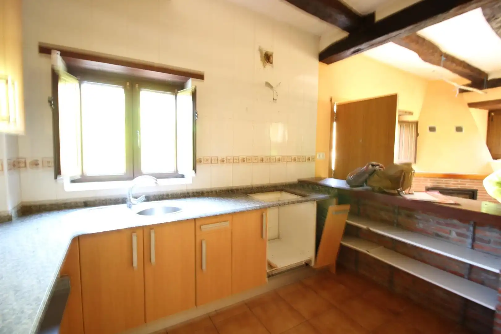 Cuina de Casa o xalet en venda en Pesaguero