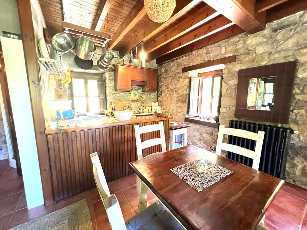 Cocina de Casa o chalet en venta en Piloña con Calefacción y Amueblado