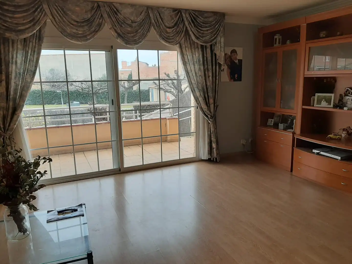 Sala de estar de Casa adosada en venta en Mollerussa con Aire acondicionado, Calefacción y Jardín privado