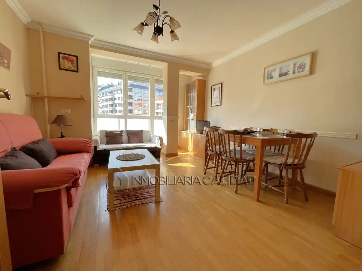 Exterior view of Flat for rent in Burgos  with Heating, Terrace and Furnished