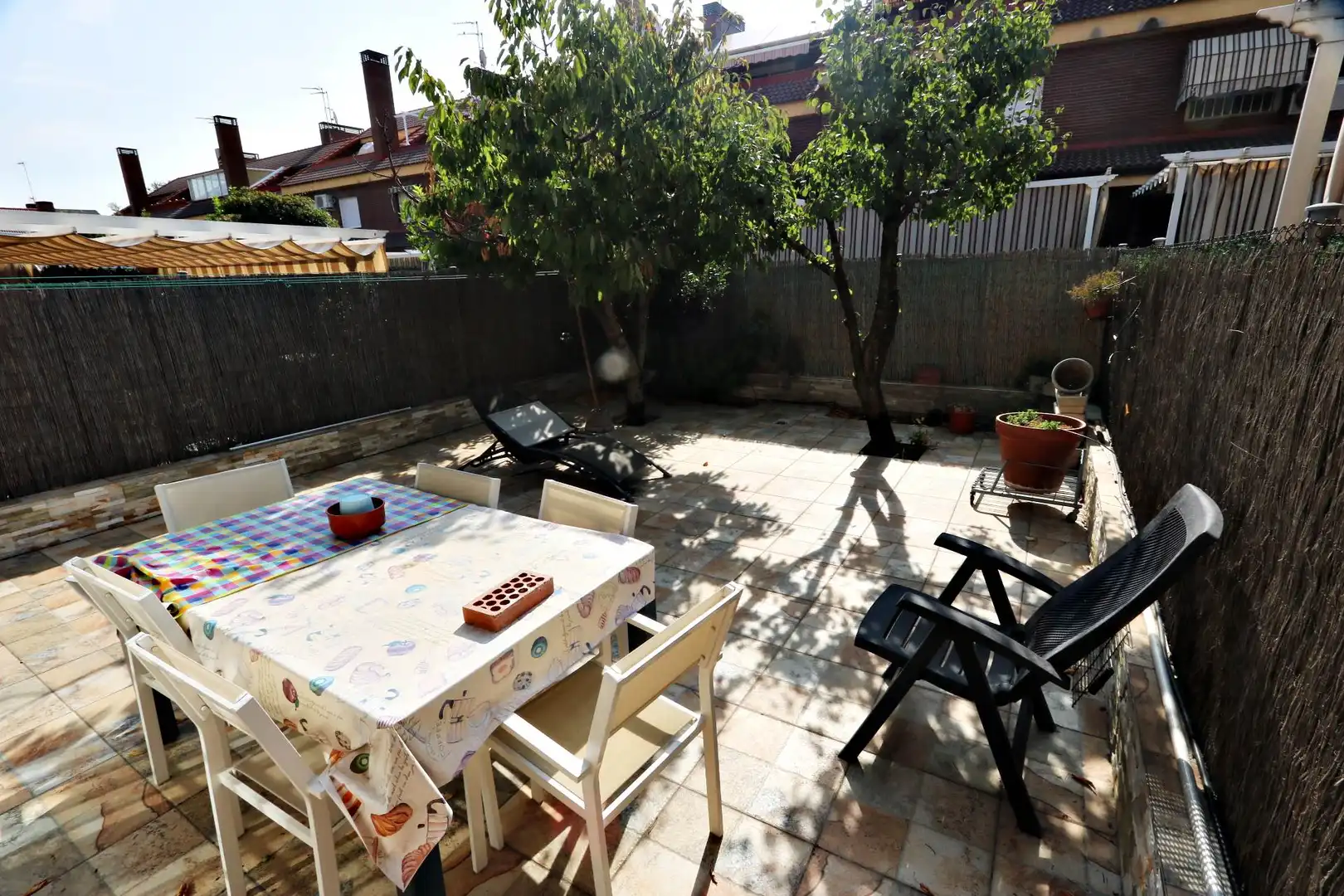 Terraza de Casa o chalet en venta en Getafe con Aire acondicionado, Calefacción y Jardín privado