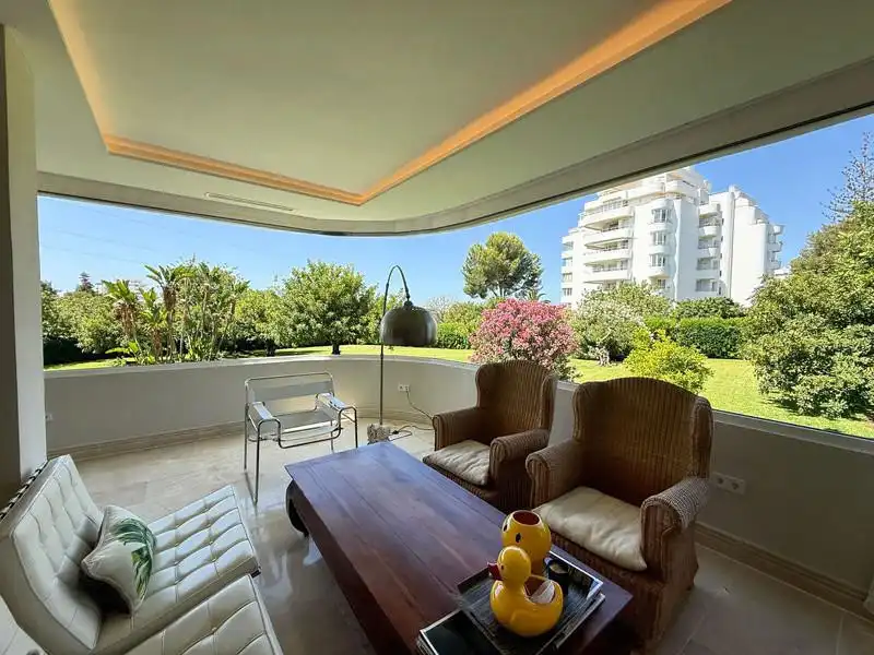Terrace of Ground floor for rent in Marbella  with Air Conditioner, Heating and Terrace