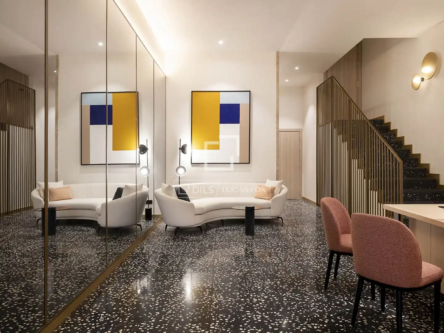 Sala de estar de Piso de alquiler en Barcelona con Aire acondicionado, Calefacción y Parquet