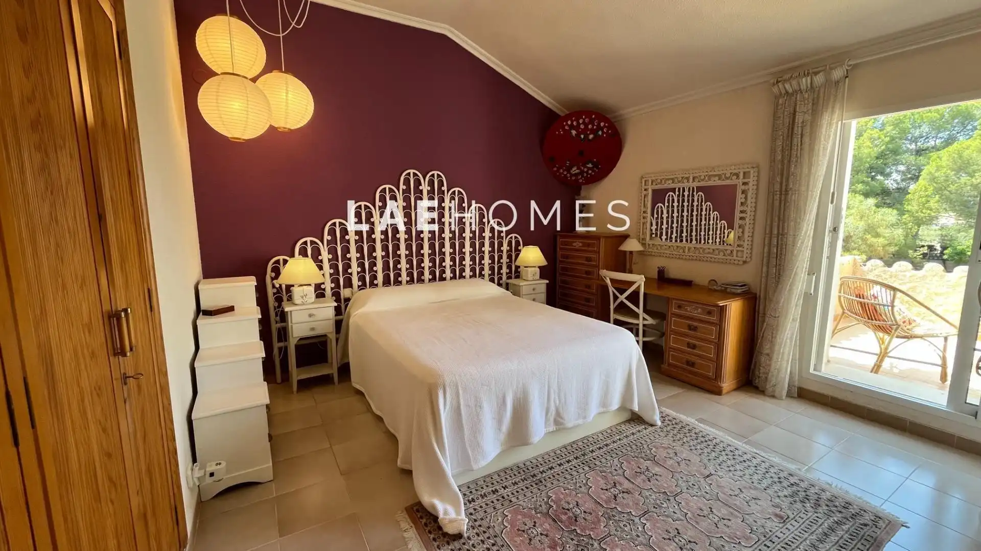 Bedroom of Houses for sale in Mutxamel  with Air Conditioner, Heating and Private garden