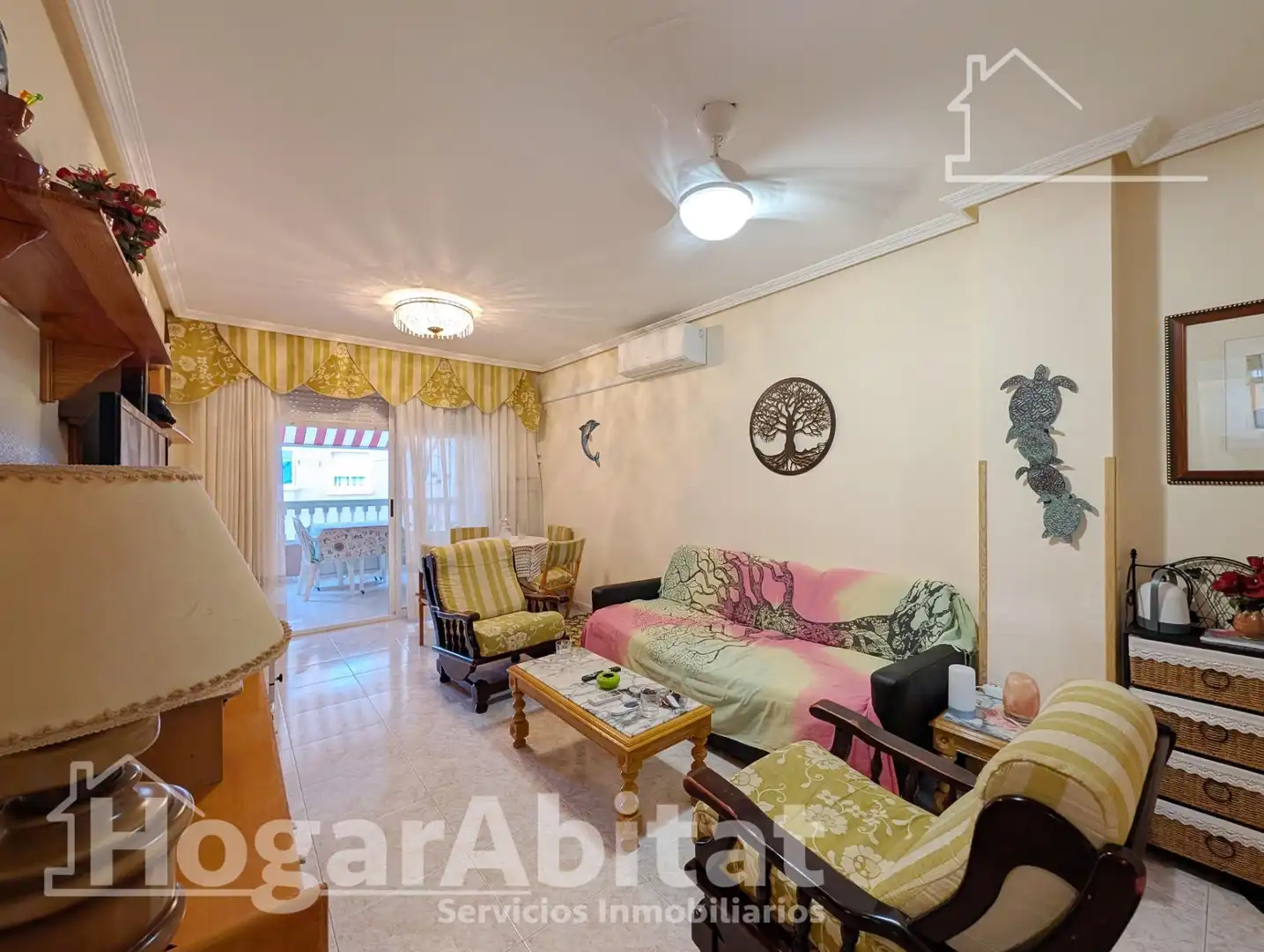 Living room of Flat for sale in Santa Pola  with Air Conditioner, Heating and Terrace