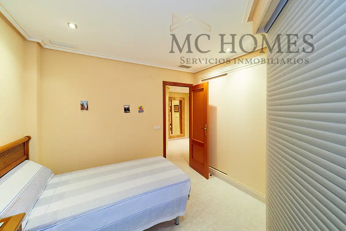 Bedroom of Flat for sale in Santa Pola  with Air Conditioner, Heating and Oven