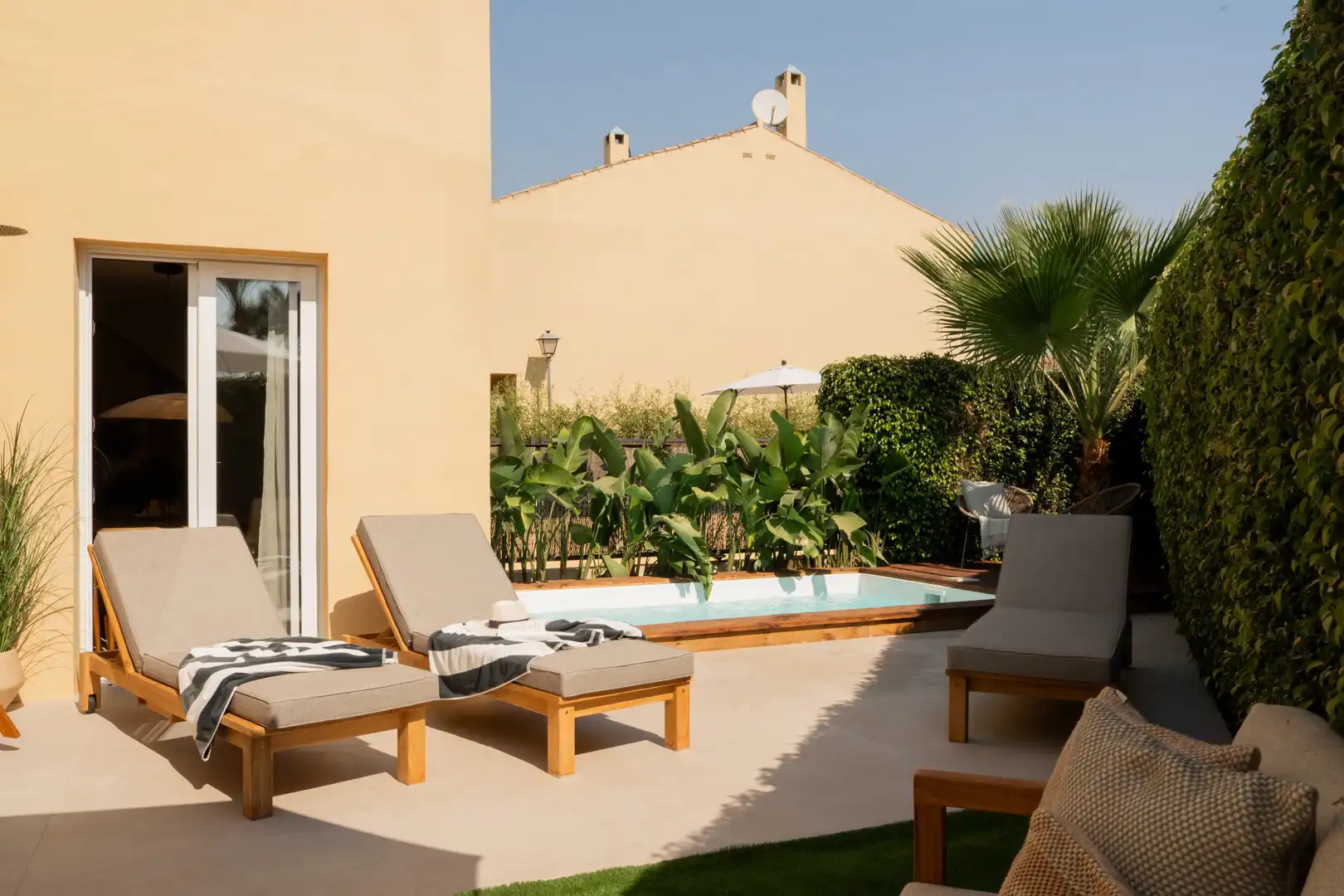Terrassa de Casa adosada en venda en Marbella amb Aire condicionat, Jardí privat i Terrassa