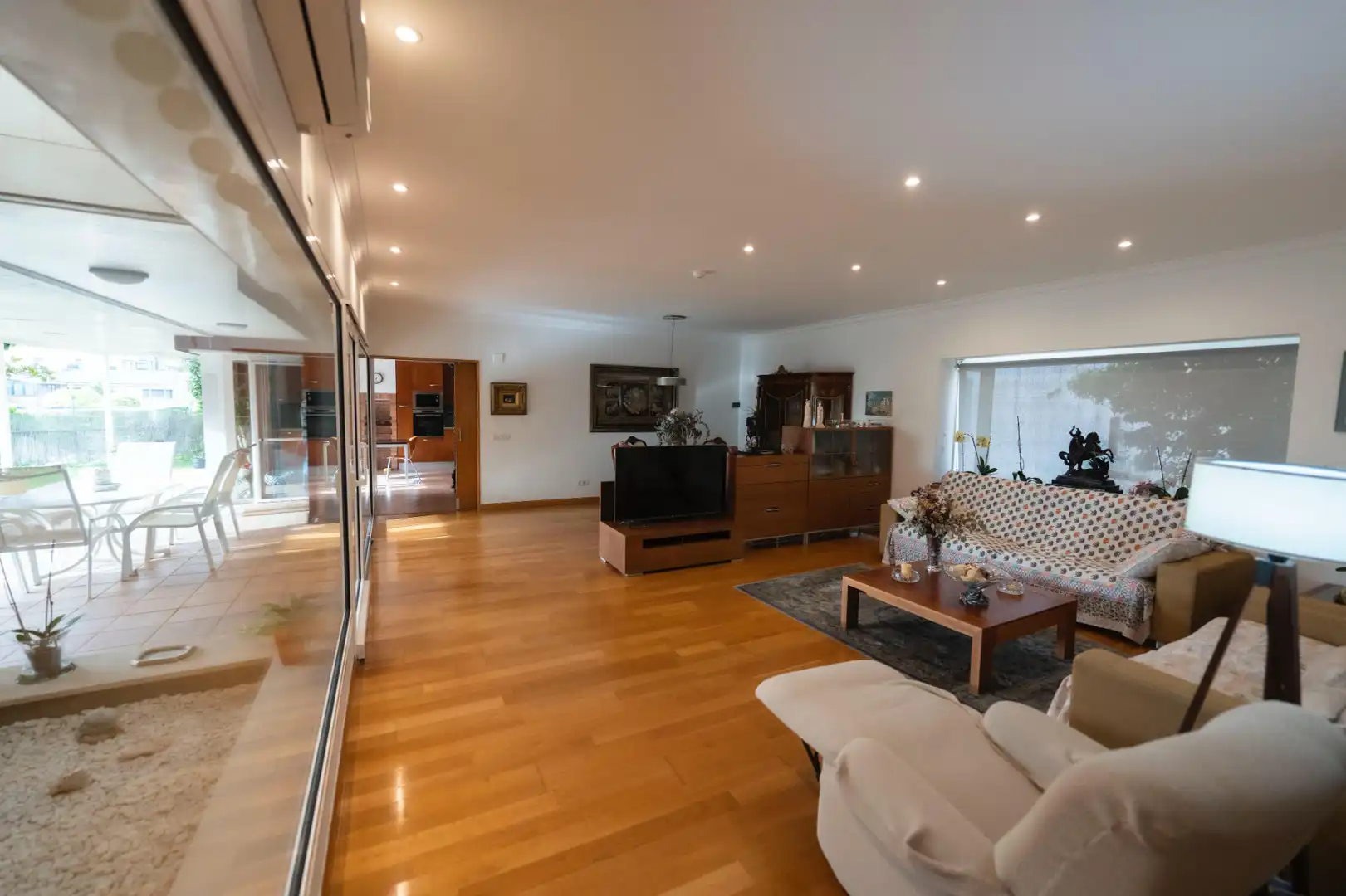 Sala de estar de Casa o chalet en venta en Lleida con Aire acondicionado, Calefacción y Jardín privado