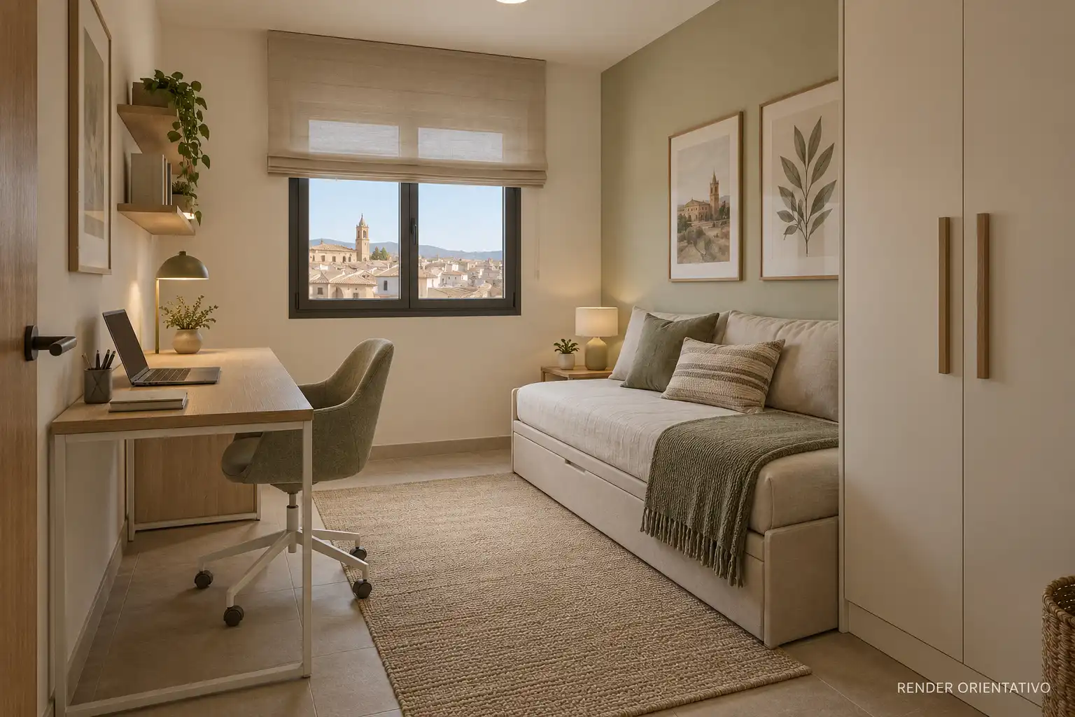 Bedroom of Flat for sale in Tarazona, Zaragoza