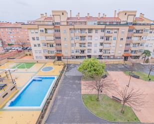 Exterior view of Flat for sale in  Granada Capital  with Air Conditioner, Heating and Private garden