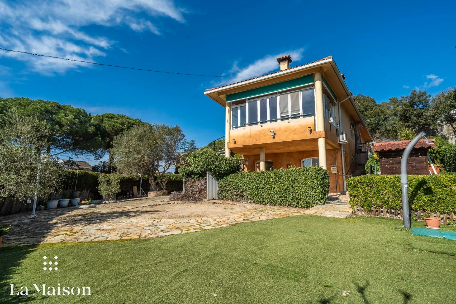 Garden of House or chalet for sale in Dosrius  with Heating, Private garden and Storage room