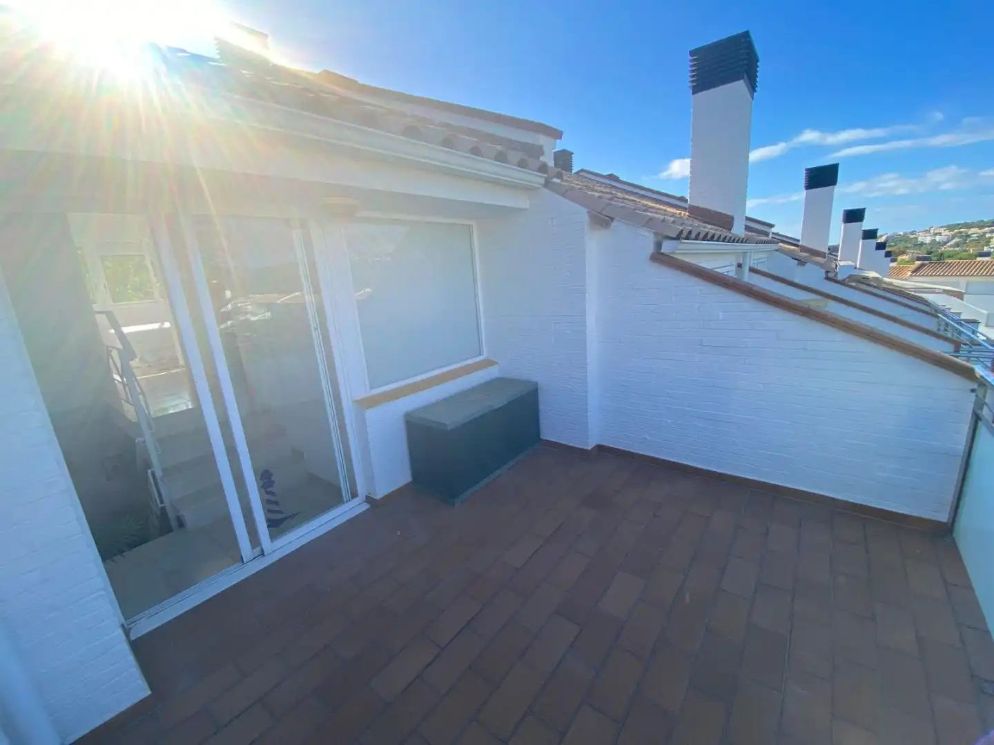 Terrassa de Casa adosada en venda en Castell d'Aro, Platja d'Aro i s'Agaró amb Calefacció, Jardí privat i Terrassa