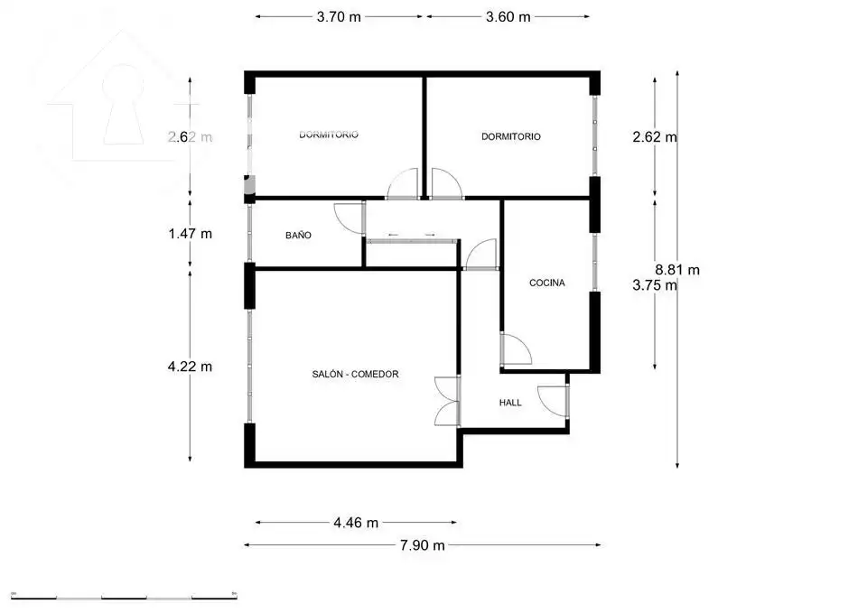 Piso en venta en Madrid con Aire acondicionado y Calefacción