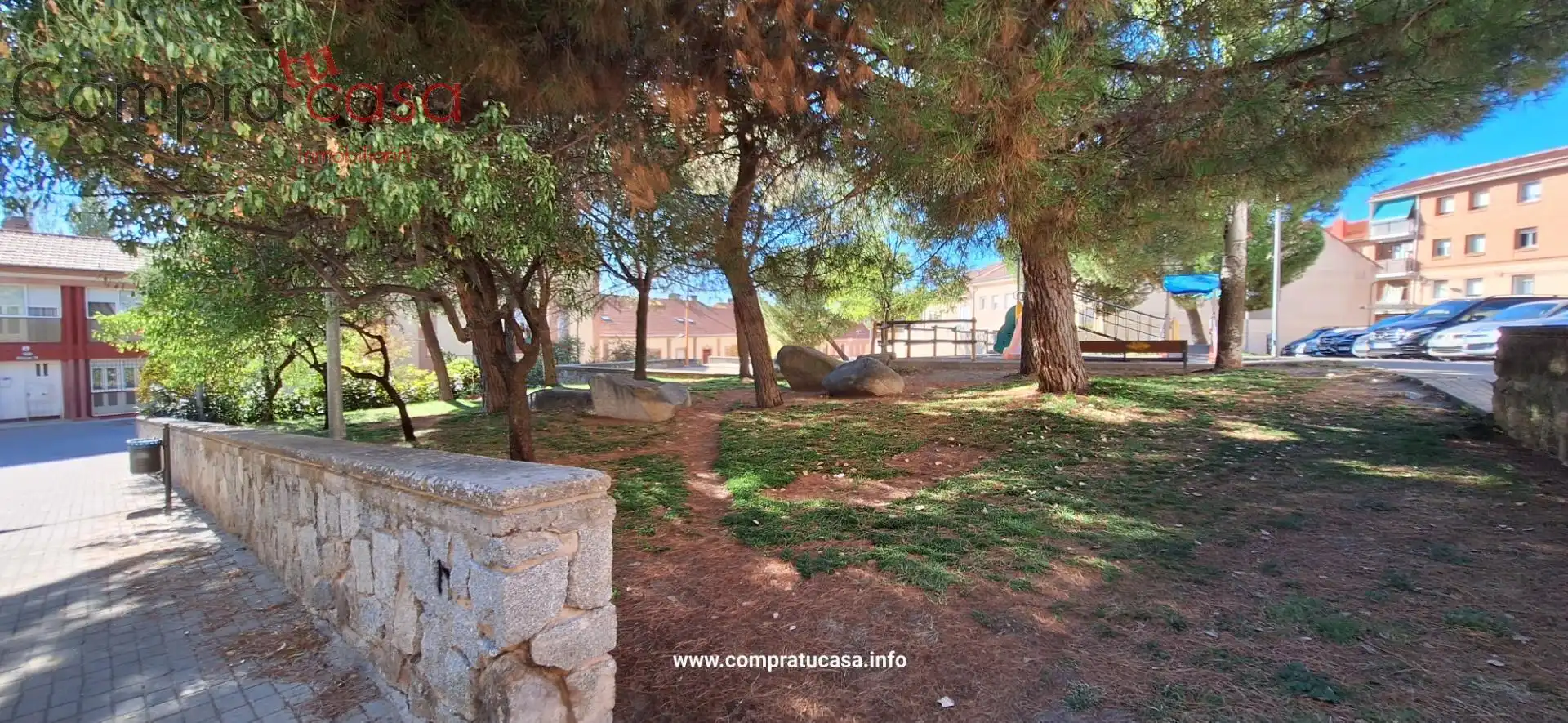 Jardí de Pis en venda en Segovia amb Parquet, Traster i Alarma