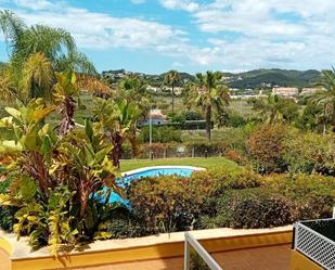 Garden of Apartment to rent in Jávea / Xàbia  with Air Conditioner, Terrace and Swimming Pool