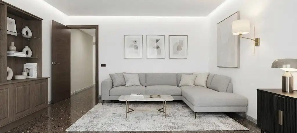 Sala de estar de Piso en venta en Barberà del Vallès con Aire acondicionado y Terraza
