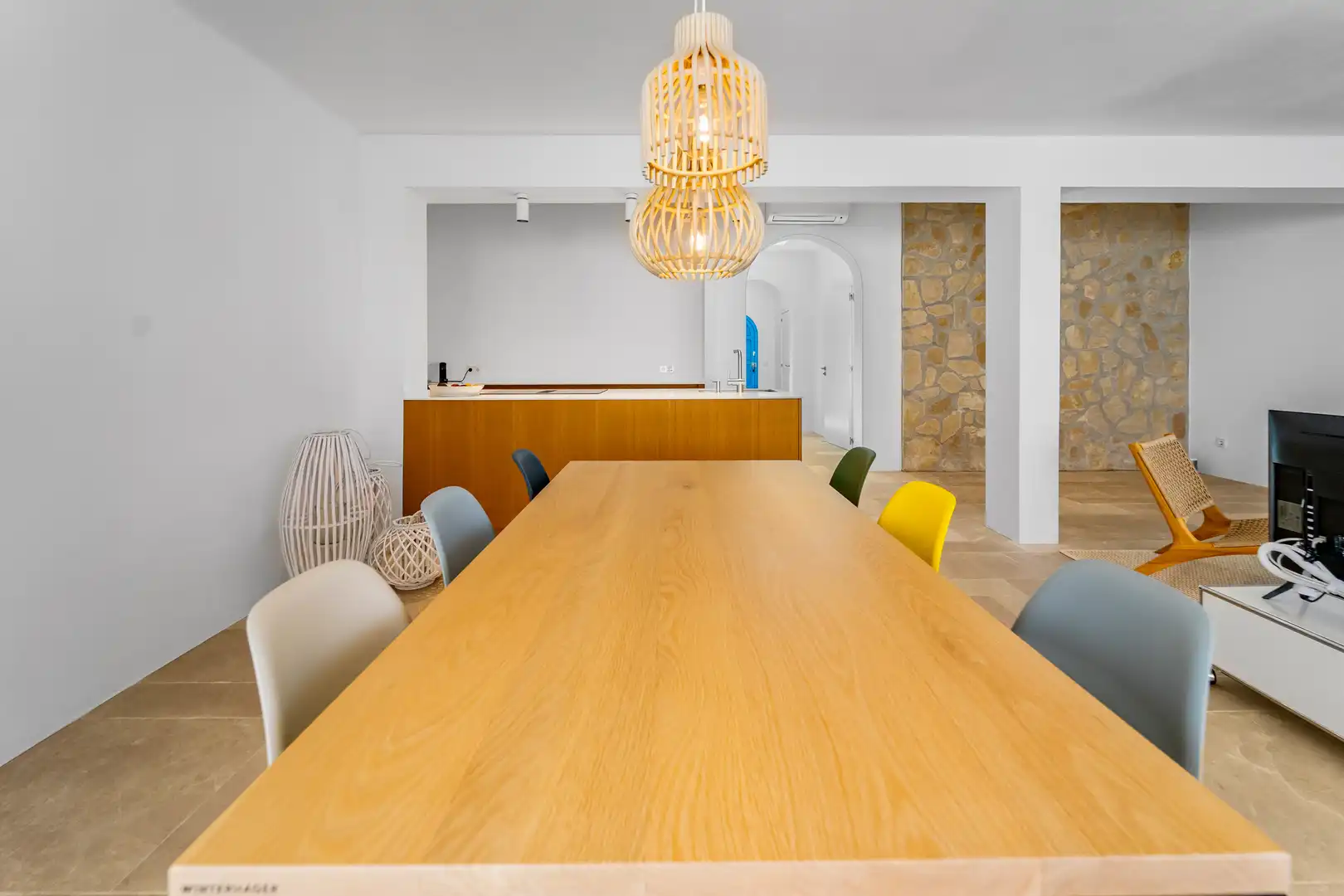 Dining room of Houses for sale in Felanitx  with Air Conditioner, Heating and Storage room