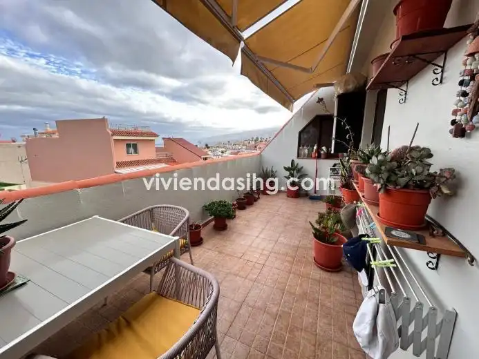 Vista exterior de Ático en venta en Los Realejos con Terraza