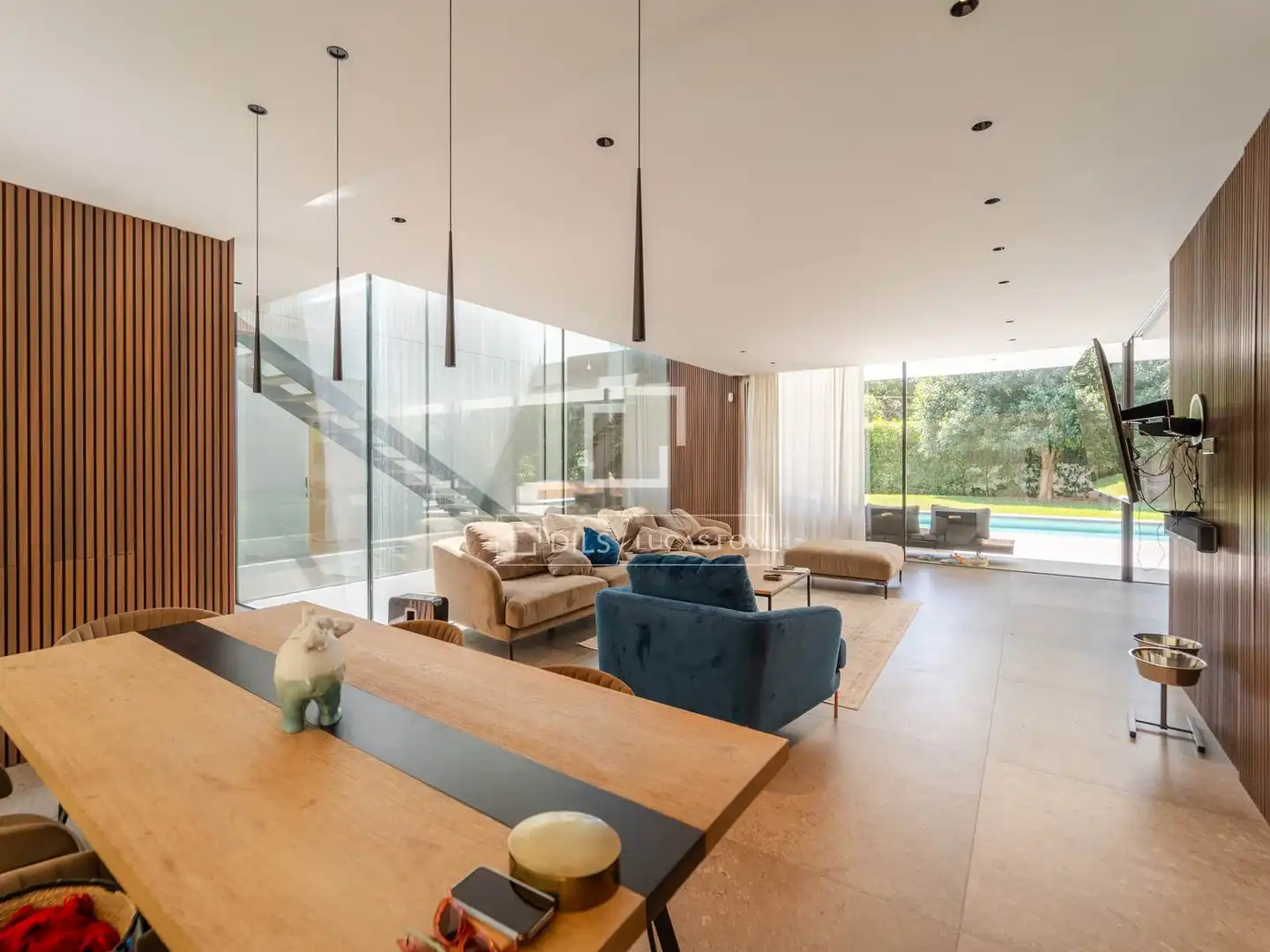 Sala de estar de Casa o chalet en venta en Godella con Aire acondicionado, Calefacción y Jardín privado