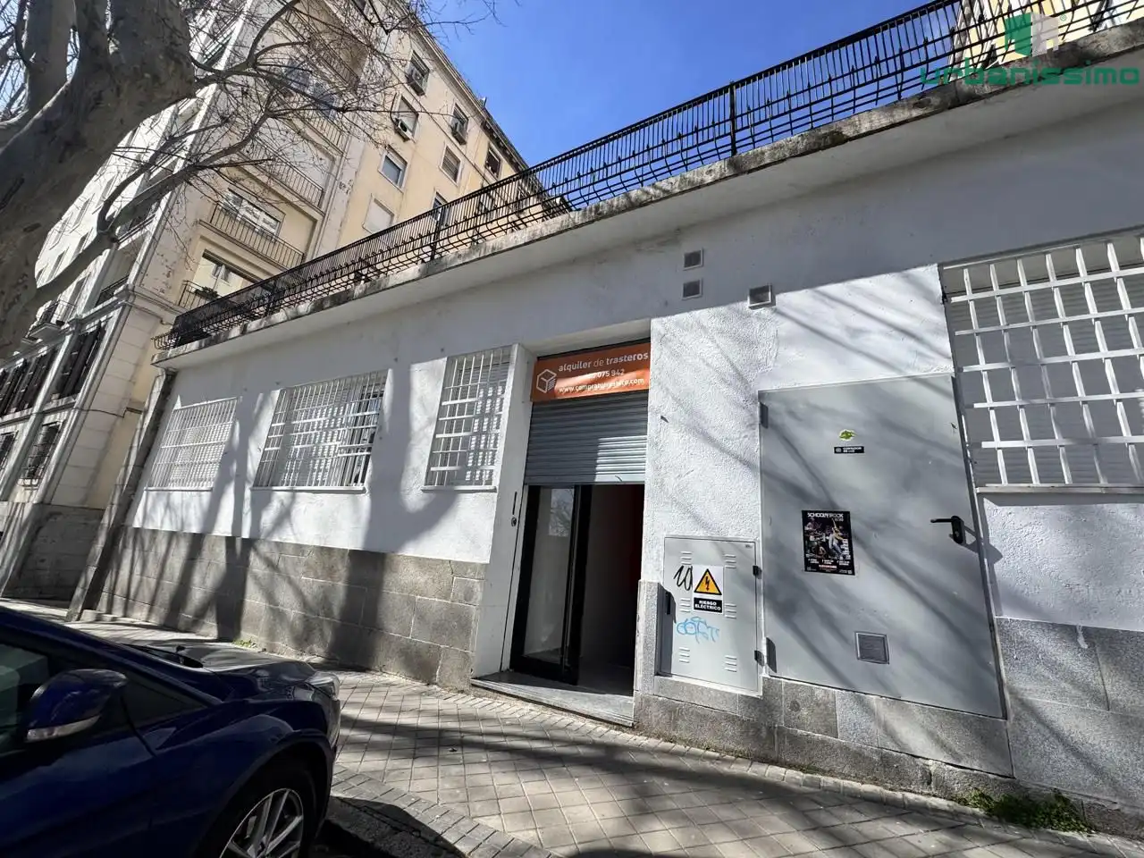 Vista exterior de Trastero de alquiler en Madrid